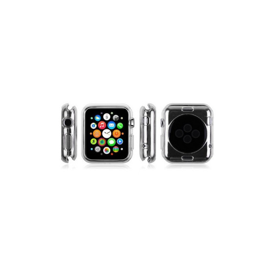 Housse de Protection d'écran Apple Watch en TPU Souple transparent 38MM